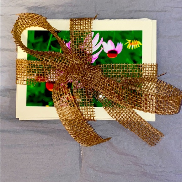 Handmade Flower Blank Cards Rustic Style🦋🌺 - Picture 7 of 7